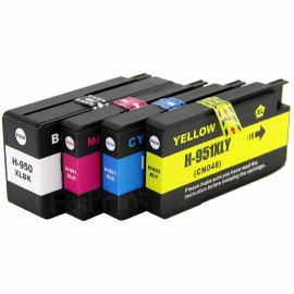 Cartridge Tinta Xantri HPC 951XL 951 XL Magenta Chip CN047AN, Tinta Printer CP Officejet Pro 8100 8600 8610 8620 Chip