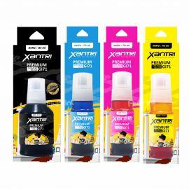 Tinta Xantri GI71 GI71 Yellow 70ml, Printer Can PIXMA G1020 G2020 G3020 G3060 G2770 G3770 G4770 G1737